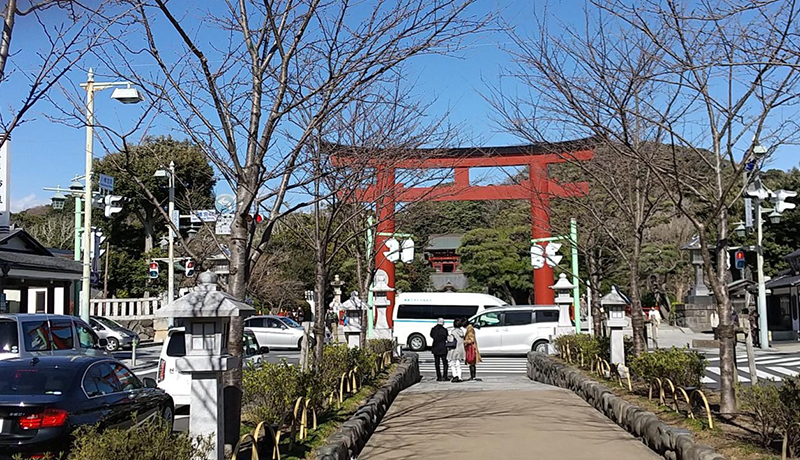 鎌倉八幡宮・報国寺＆古我邸のランチ