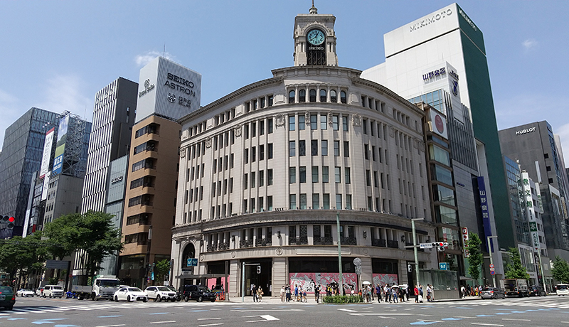 銀座・おもしろ発見　街歩き！