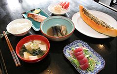朝食一例