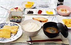 朝食一例